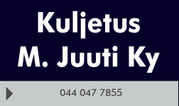 Kuljetus M. Juuti Ky logo